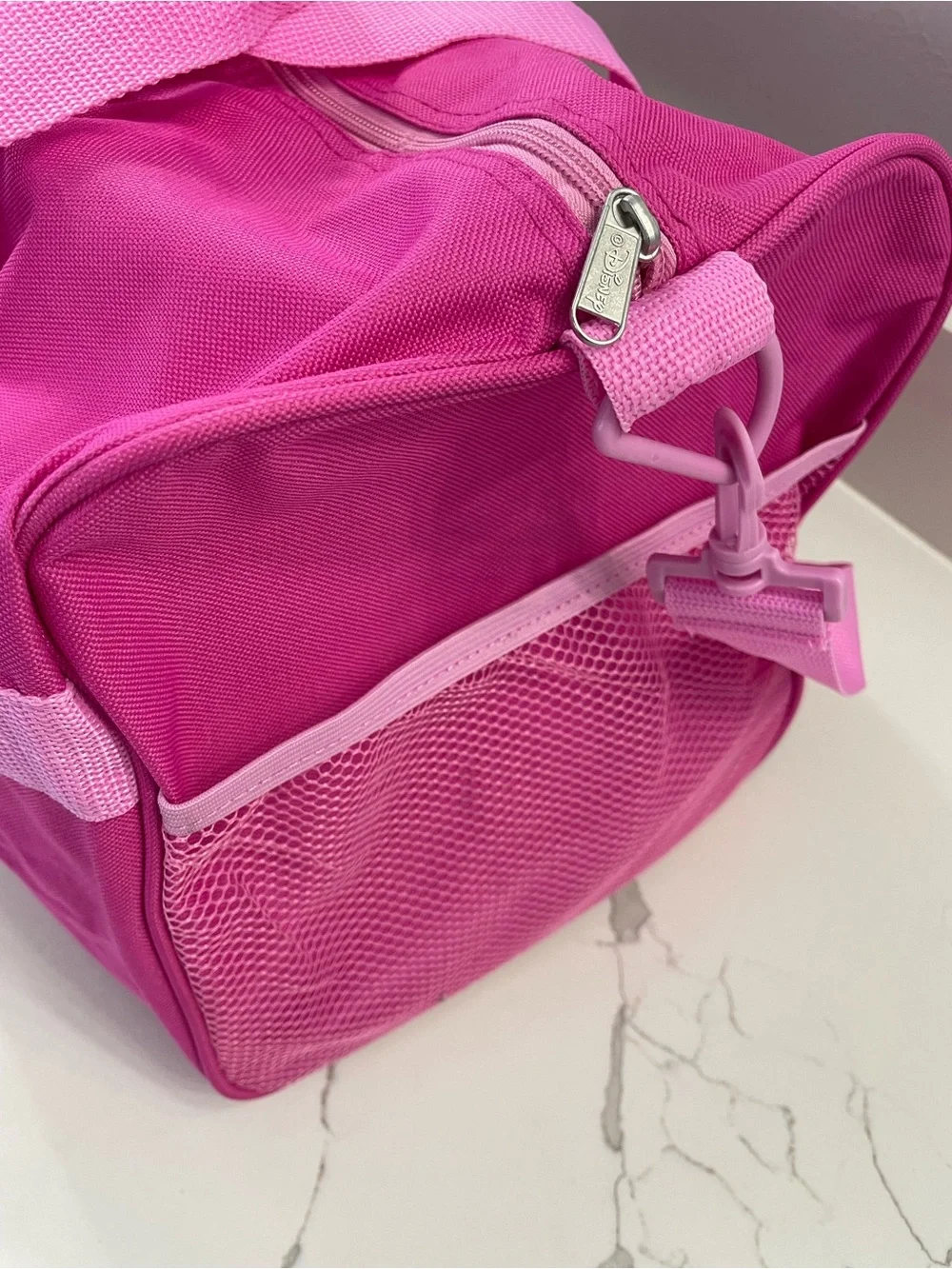 Disney Pink Minnie Mouse Rainbow Kids Travel Duffel